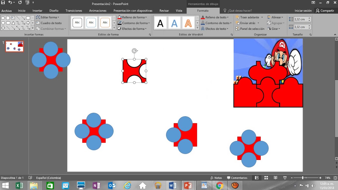 rompecabezas en power point