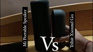 Tribit Xsound Go (16w) Vs Mi Portable Speaker (16W) Detailed Sound Test  use Headphones