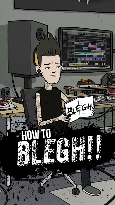 How to BLEGH! #metal #metalfans #metalcore #blegh #tutorial