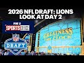 NFL Draft 2026: Lions report card for 1st round, targets on Day 2