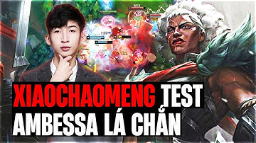 XIAOCHAOMENG THỬ NGHIỆM LỐI CHƠI AMBESSA LÁ CHẮN ĐỐI ĐẦU RIVEN VÀ GAME ĐẤU FARM MẠNG