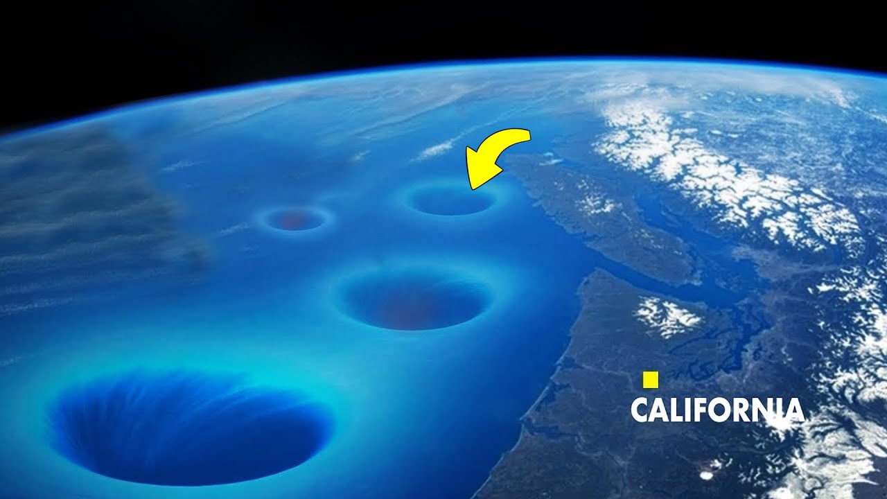 ⁣Thousands of Mysterious Holes Found on Ocean Floor Off the California Coast