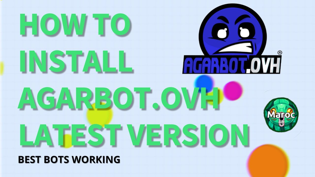 [TUTORIAL] HOW TO INSTALL AGARBOT.OVH LATEST EXTENSION (1.0.5