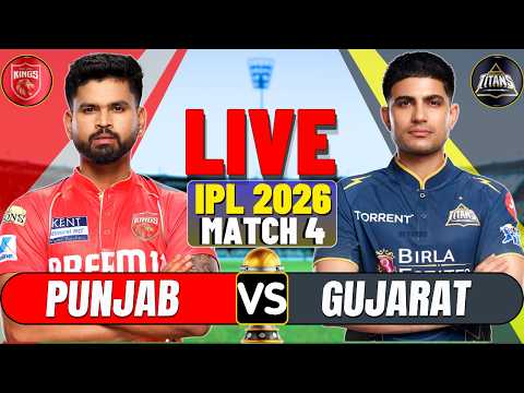 ๐GT vs PBKS LIVE | IPL 2026 Match 4 | Gujarat Titans vs Punjab Kings Live Stream