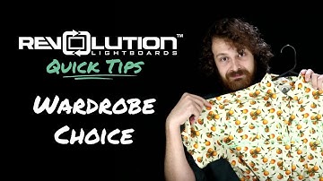 Wardrobe Considerations for Lightboard Presenters: Revolution Lightboards Quick Tips