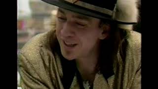 Stevie Ray Vaughan on Much West - Interview 1986
