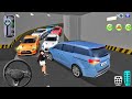 Old Kia Carnival Stuck in Parking Garage with Supercars🚘🚧 3D Driving Class - Android iOS Gameplay