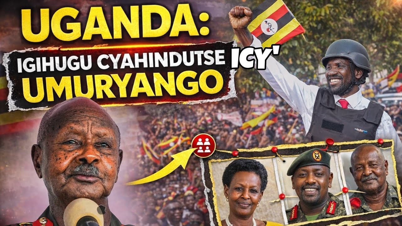 UGANDA🇺🇬BOB WINE BAMUTAYE MUBIGORI/IGIHUGU CYAHINDUTSE INZU Y’UMURYANGO/UBUTEGETSI BWA SE N’ABANA..