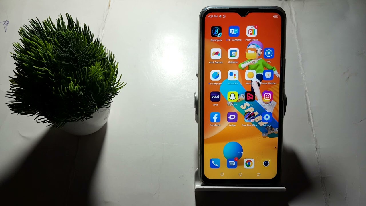 how to on apps in tecno Spark 8