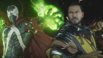 Spawn Vs Scorpion | All Intro/Interaction Dialogues - Mortal Kombat 11