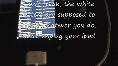 HOW TO JAILBREAK IPOD TOUCH/IPHONE 1.1.4.