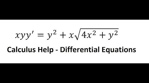 Calculus Help: Differential Equation - Bernoulli