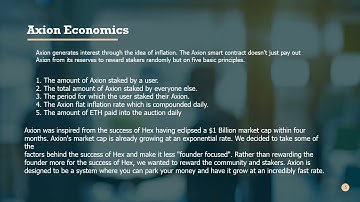 Explaining Axion Network Hex2T Hex Token RPL RocketPool Ethereum ETH Defi Staking Platforms