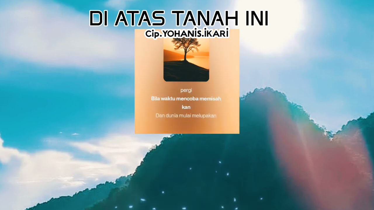 DI ATAS TANAH INI| LAGU DAERAH PAPUA TERBARU 2025 | Arsmc,rgm , Cip : YOHANIS IKARI |