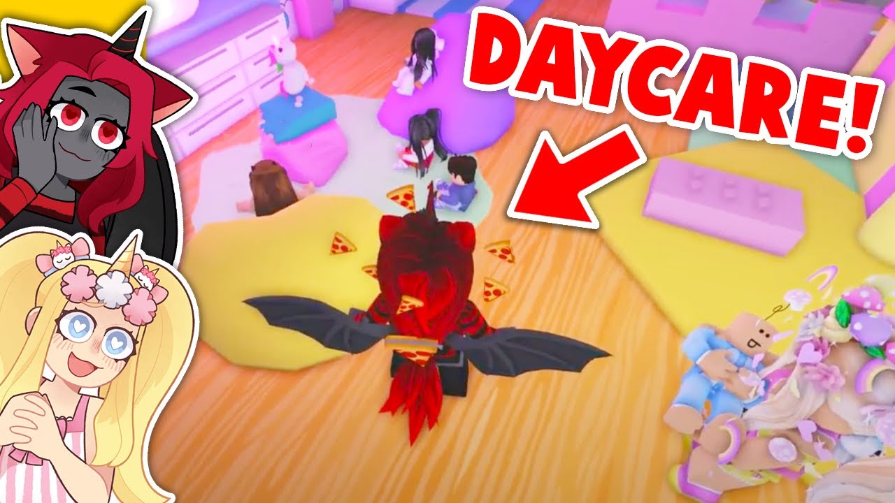 Me And My BEST FRIEND Opened A DAYCARE In Adopt Me! (Roblox)