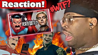 Nobody’s Surprised.. Omni Man Vs HomeLander Death Battle Reaction!