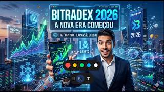 BITRADEX 2026: O ECOSSISTEMA QUE PODE MUDAR O MERCADO CRIPTO 🌎🔥