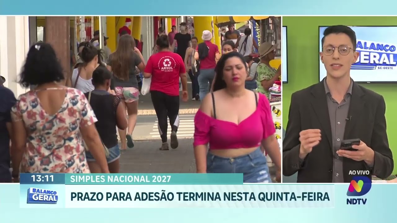 Prazo para aderir ao Simples Nacional de 2027 termina nesta quinta-feira