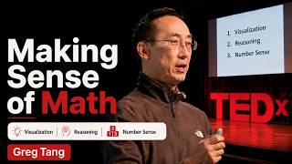 Greg Tang - Math Makes Sense! TEDx screenshot 5