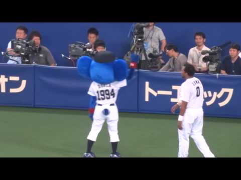 2014/06/07 ルナ選手とドアラ