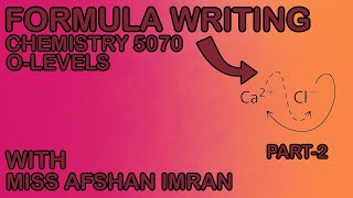 Writing Chemical Formulas For Ionic Compounds part 2