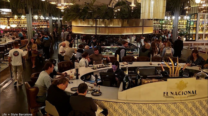 El Nacional Restaurant Barcelona - Famous restaurant