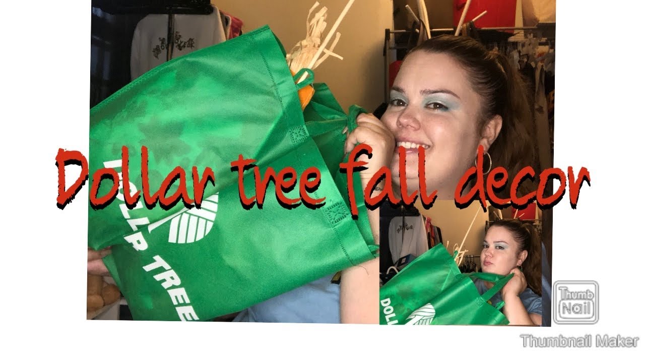 Dollar tree fall decor YouTube