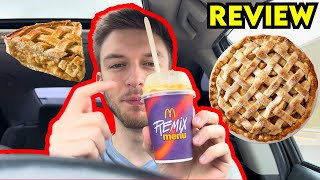 McDonalds NEW APPLE PIE McFlurry Review