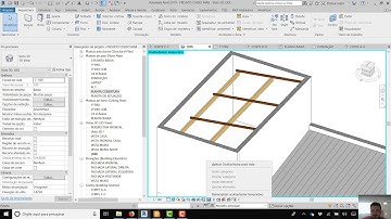 TELHADO COM MADEIRAMENTO - REVIT