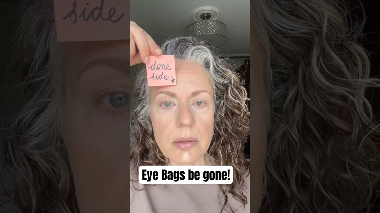 Does this 15-minute eye bag eraser actually work? #eyebags #skincare