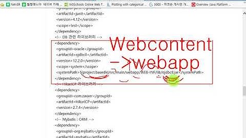 Webjjang Spring 00-03 무조건 게시판 만들기 - 서버 등록 / 프로젝트 생성 / 사용 라이브러리 등록(웹짱과 함께하는 스프링)