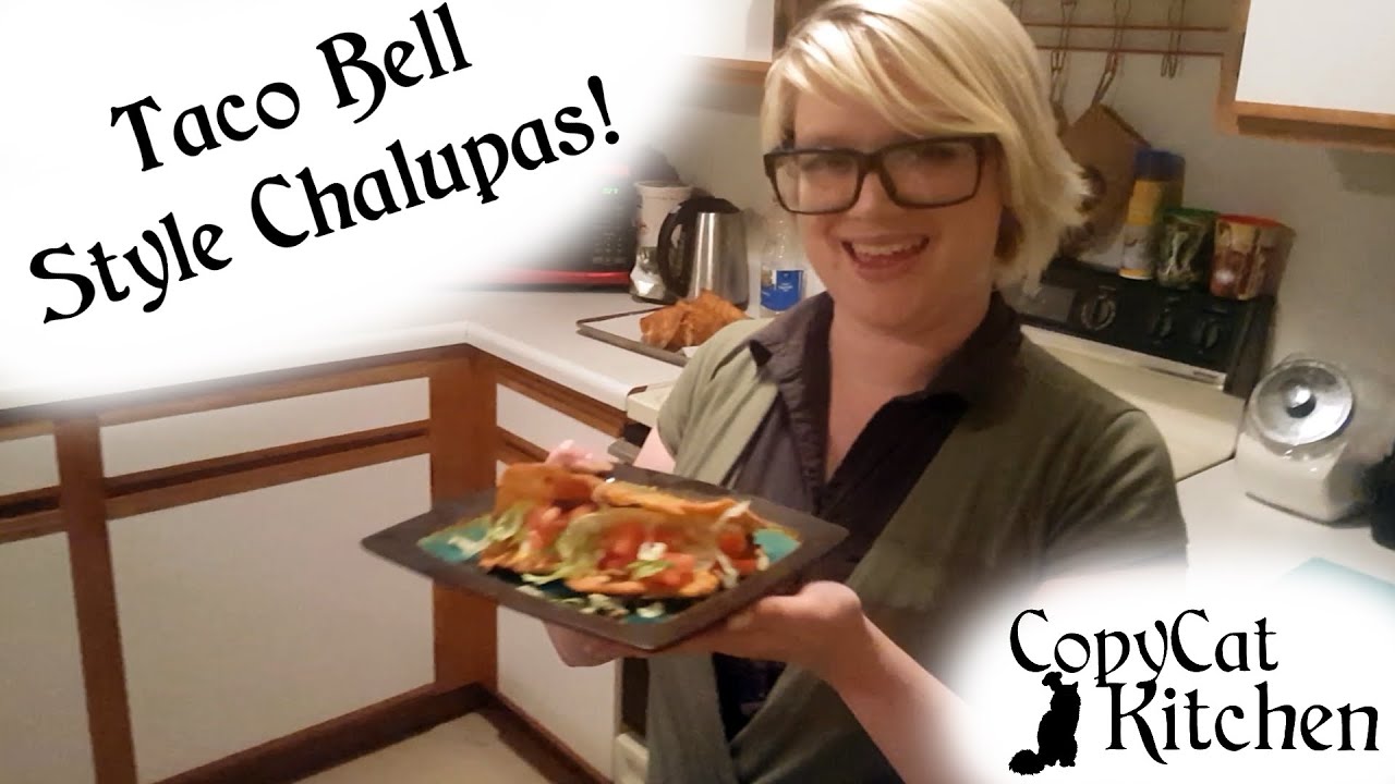 Taco Bell Kitchen taco bell style chalupas! - youtube Taco Bell Kitchen taco bell style chalupas! - youtube