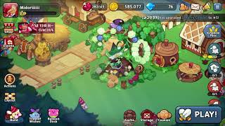 Clover cookie plays a beautiful song. Bravo, bravo. (Cookie Run: Kingdom)