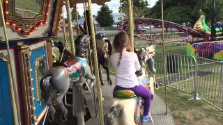 Merry go round at the fair