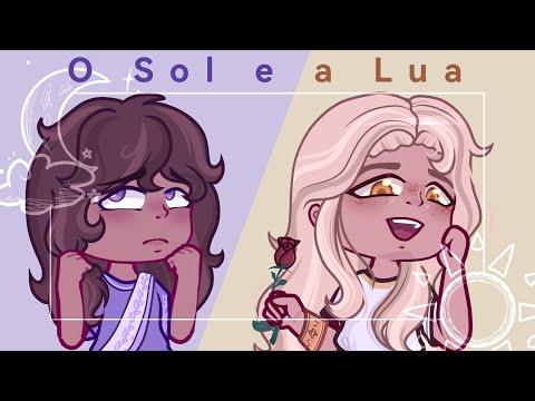 The sun proposed to the Moon // O Sol e a Lua // Gacha Club