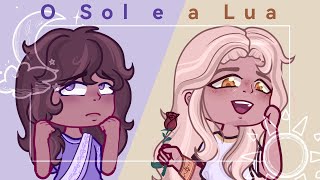 The sun proposed to the Moon // O Sol e a Lua // Gacha Club