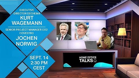 Carbon capture and utilization as leverage to achieve a circular economy | Home Office Talks