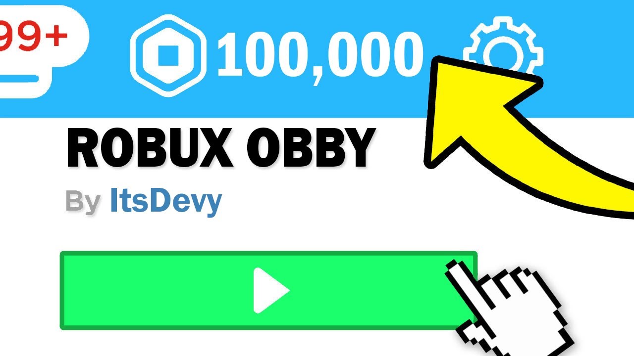 100K FREE ROBUX OBBY ON ROBLOX (Working 2020) YouTube