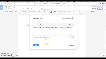 Google Docs Advanced Part 1