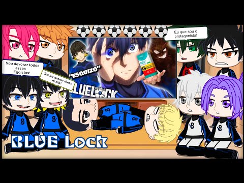 Blue Lock react BLUE LOCK E OS CHUTADORES DE BOLA 😂⚽ (TsukiUraya)