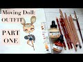 Moving Doll Illustration | OUTFIT Tutorial | PART 1/2