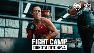 Inside Look of Dakota Ditcheva's Fight Camp | PFL Newcastle