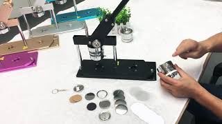 ChiButtons on making 44mm Pin badge, Rubber Magnet, Mirror Button, and Bottle Opener Keychain