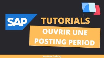 SAP MMRV MMPV - Comment ouvrir une posting period ?