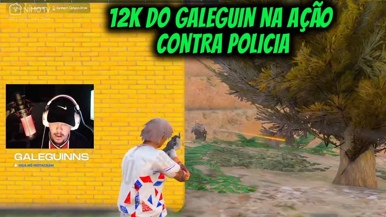 12K DO GALEGUIN NA AÇÃO  CONTRA POLICIA
