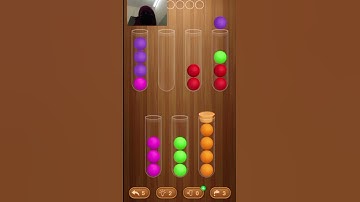 Colour Ball Sort Puzzle | Separate The Balls With Same Colour Level 4