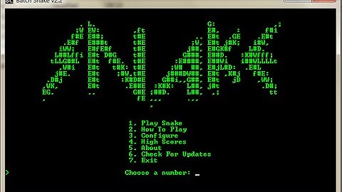 How to make a Snake Game in Notepad!