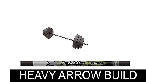 Heavy Arrow Set up, Bareshaft tune, and Broadhead tune Video 2