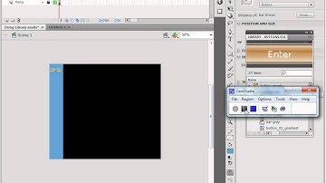 Flash CS4 Use Button Common Library Part 1