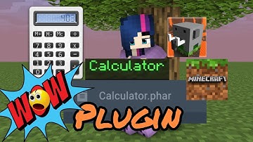 🧮 New Calculator Plugin for MCPE / Craftsman Servers (0.14x - 0.15.10)